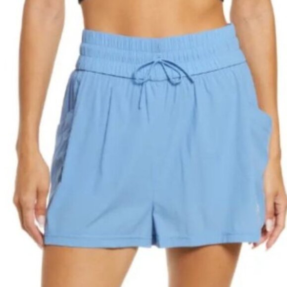 Sweaty Betty Circuit Workout Shorts, Medium(US 8/10), Regatta Blue, Lined, NWOT - Picture 1 of 9
